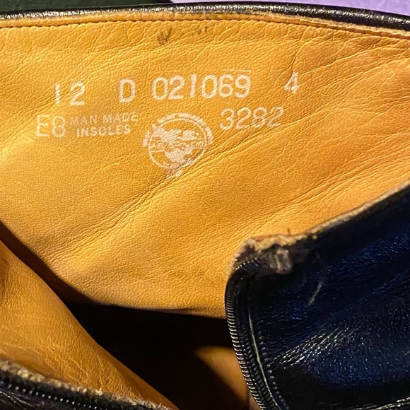 Vintage Beatle Boots Nunn Bush Black Mens 12 USA - Picture 6 of 6